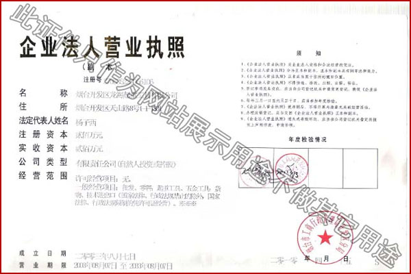 龍海起重成套設(shè)備搬運(yùn)工具營業(yè)執(zhí)照